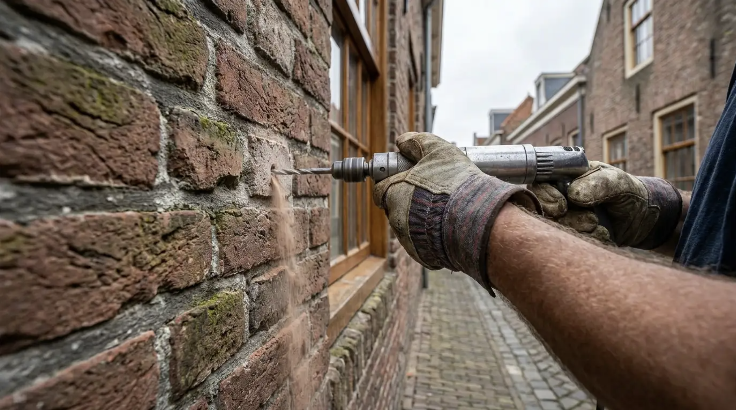 Het behoud van historische gevels tijdens spouwmuurisolatie Gouda biedt unieke uitdagingen